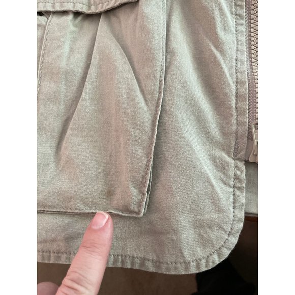 Lands End Men's Utility Vest Active Safari Field Fishing Travel Sz L Tan Khaki - Picture 12 of 12